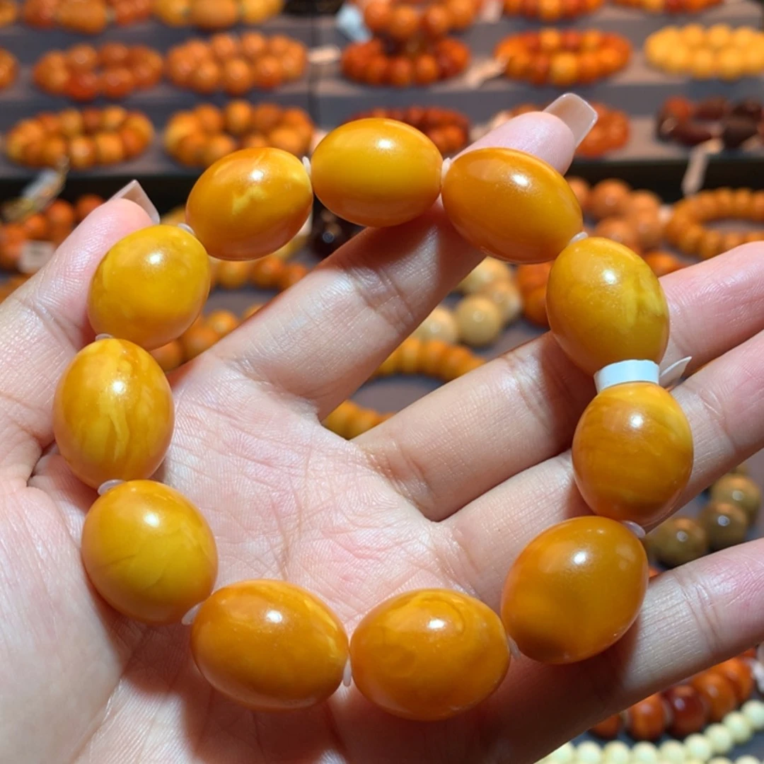 【闪购商品】手串蜜蜡未镶嵌蜜蜡手串