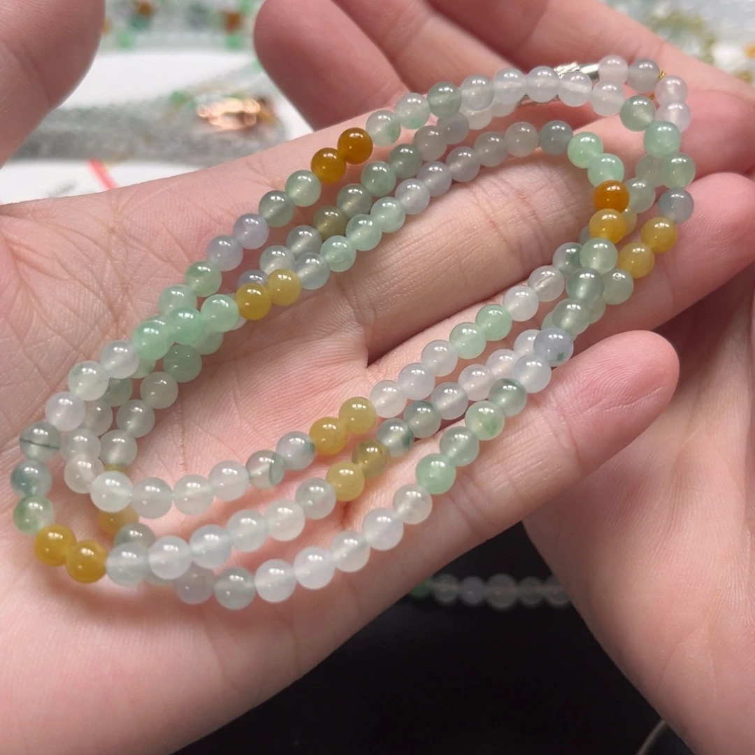 翡翠未镶嵌颈饰缅甸翡翠