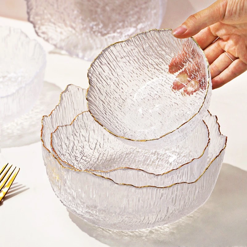 玻璃水果盘网红轻奢家用客厅茶几零食摆放盘篮沙拉碗2025新款果盘