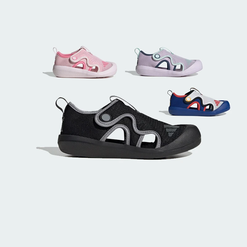 【交个朋友】阿迪达斯25夏款儿童小浮艇魔术贴休闲包头凉鞋 JQ2277