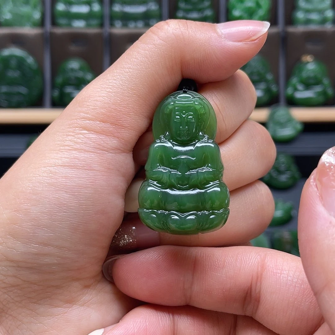 和田玉吊坠未镶嵌