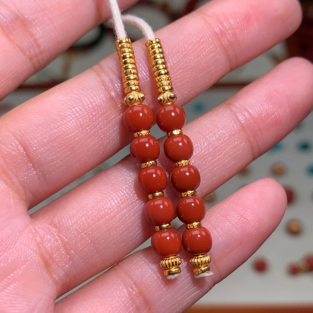 南红玛瑙未镶嵌颈饰