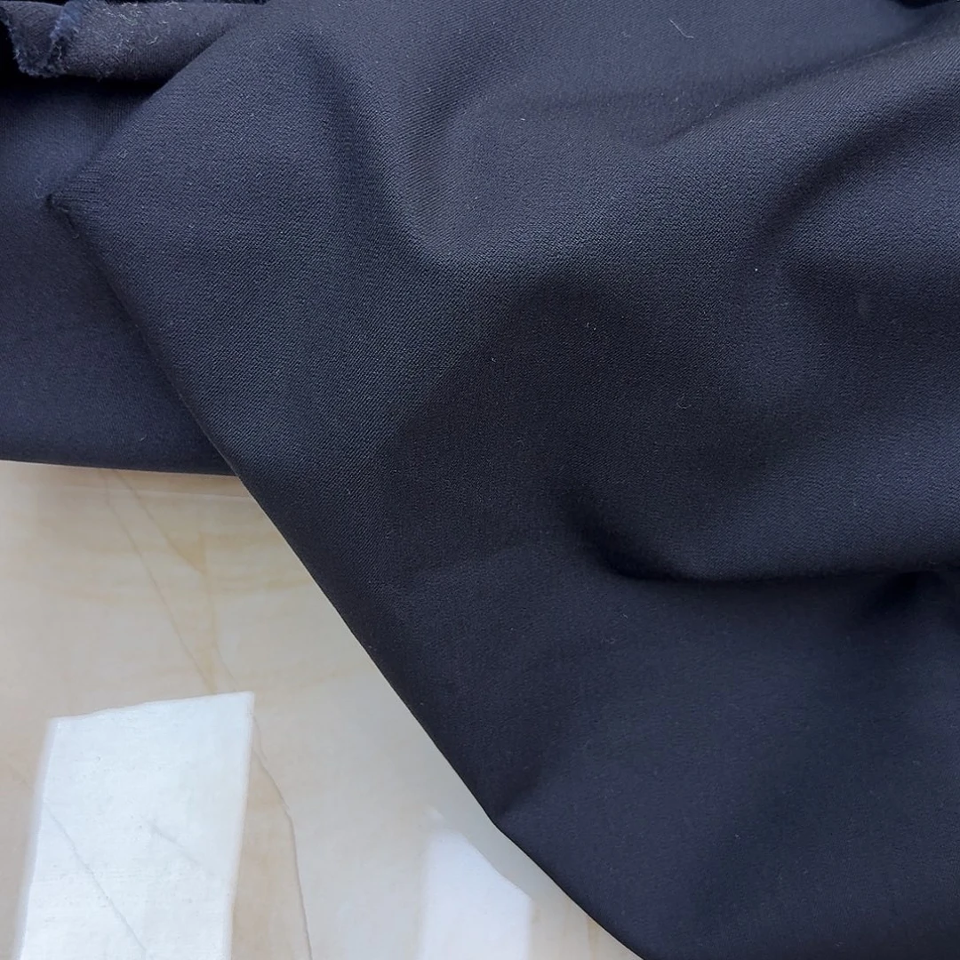 混纺进口黑色四面弹力纯棉牛仔3米