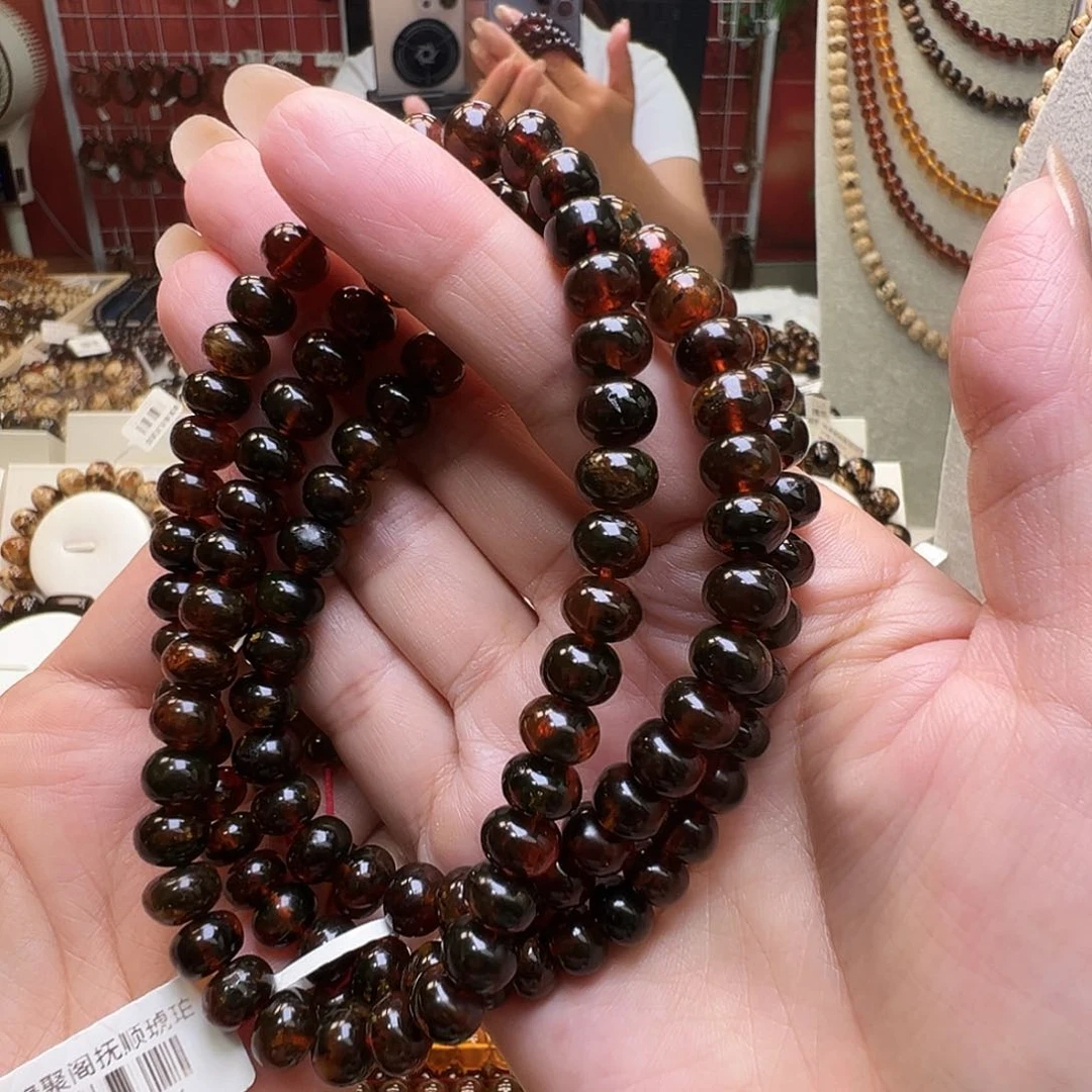 未镶嵌琥珀裸石抚顺琥珀8血珀108