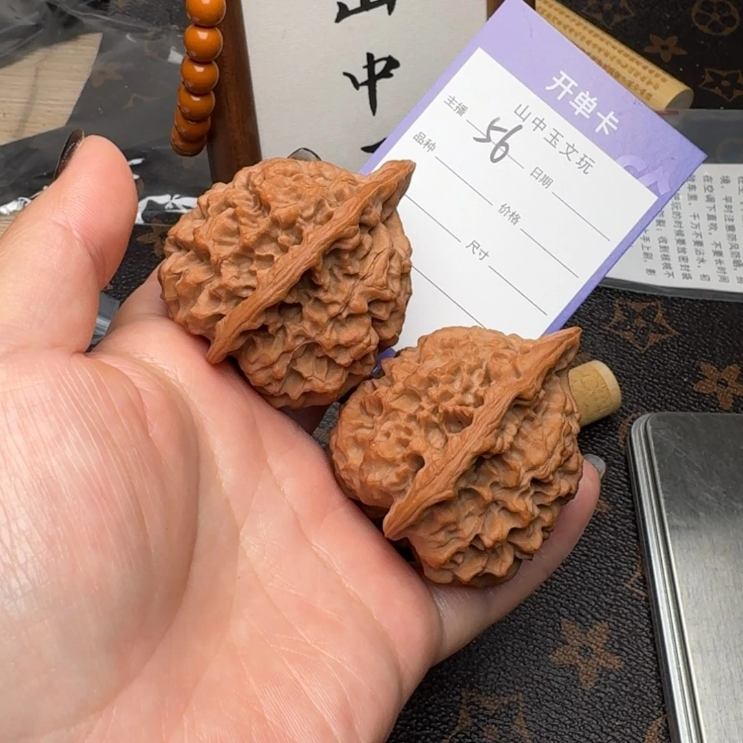 把件文玩核桃49官帽56