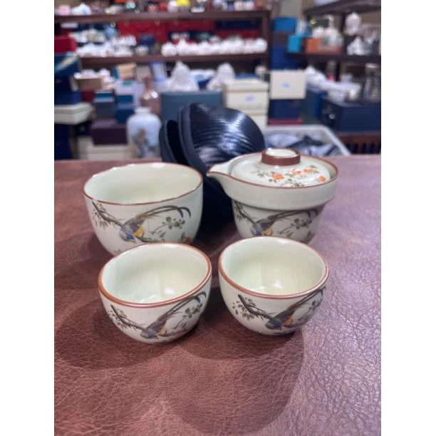 喜上眉梢汝窑旅行茶具194