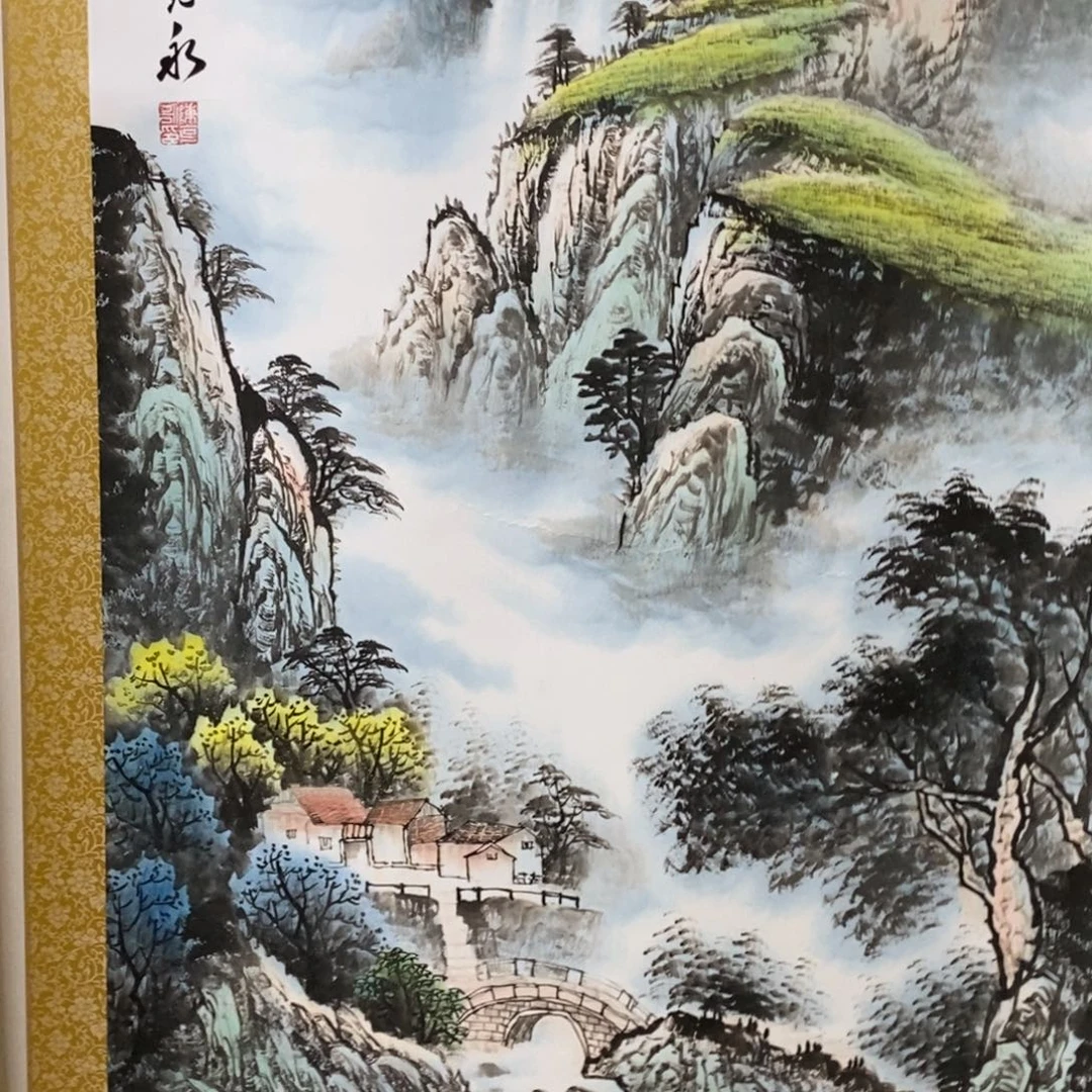 国画老师手笔手绘作品图n