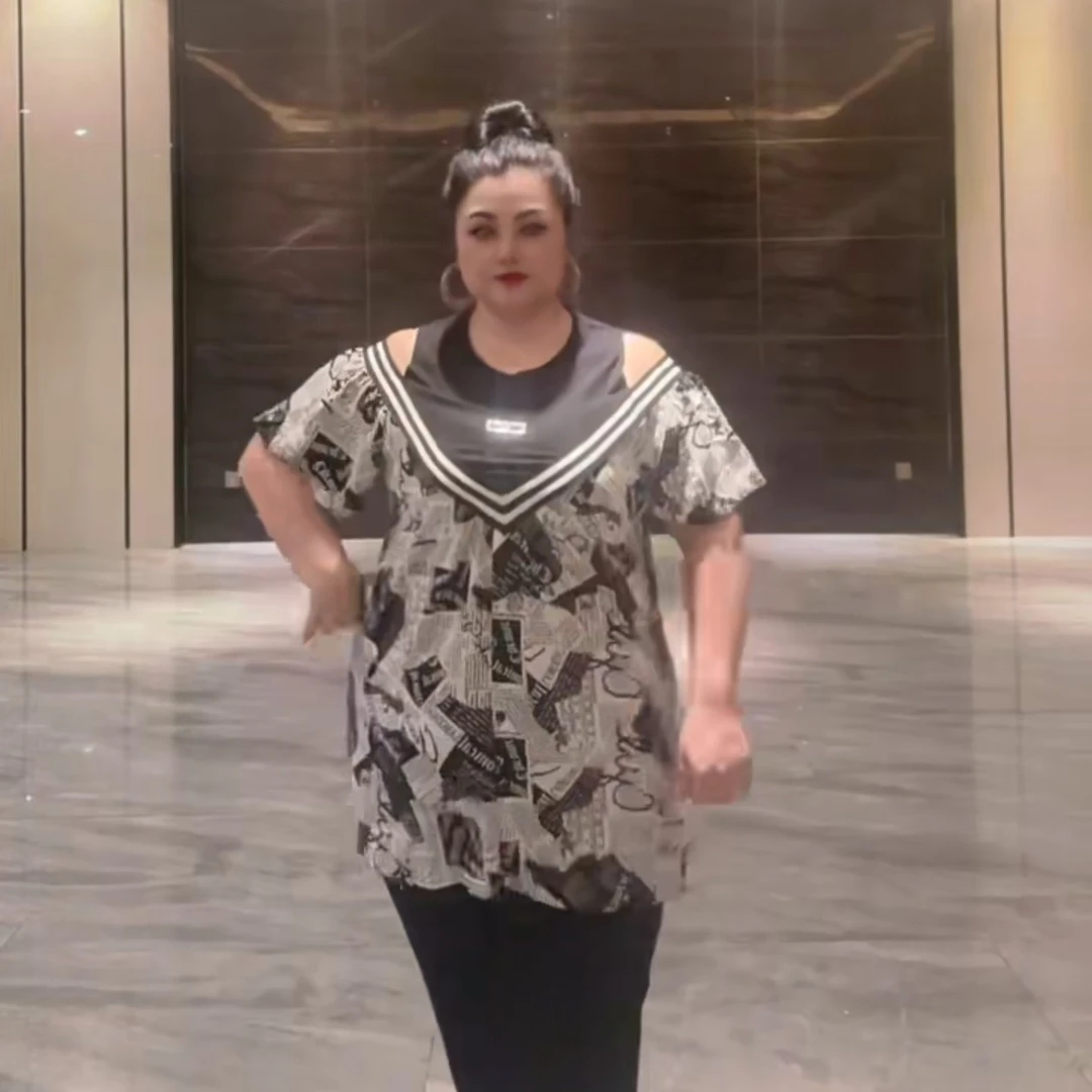 胖美女大码女装大码衬衫