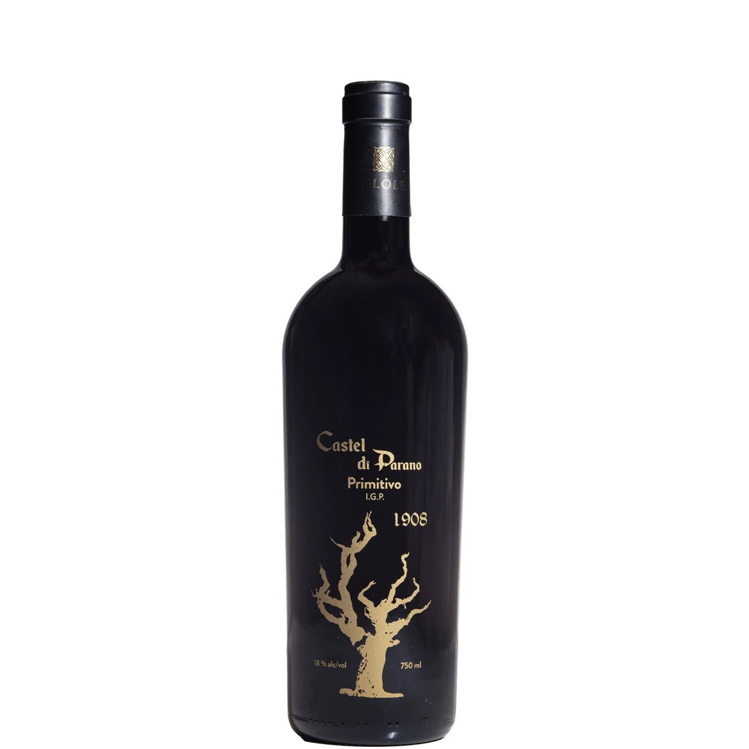 （原瓶进口）意大利百年老藤城堡普利亚风干60天18度红酒进口干红