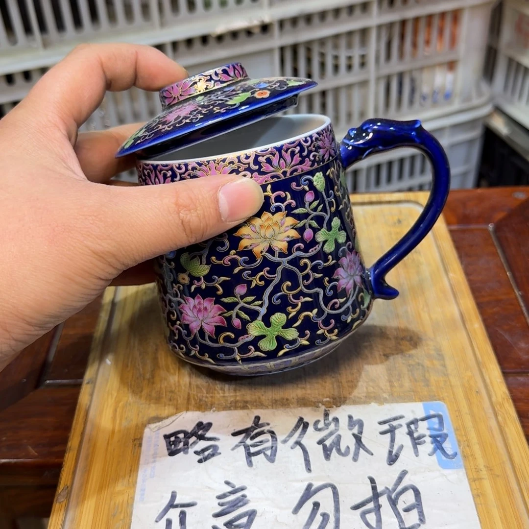 微瑕疵介意勿拍陶瓷器皿B365