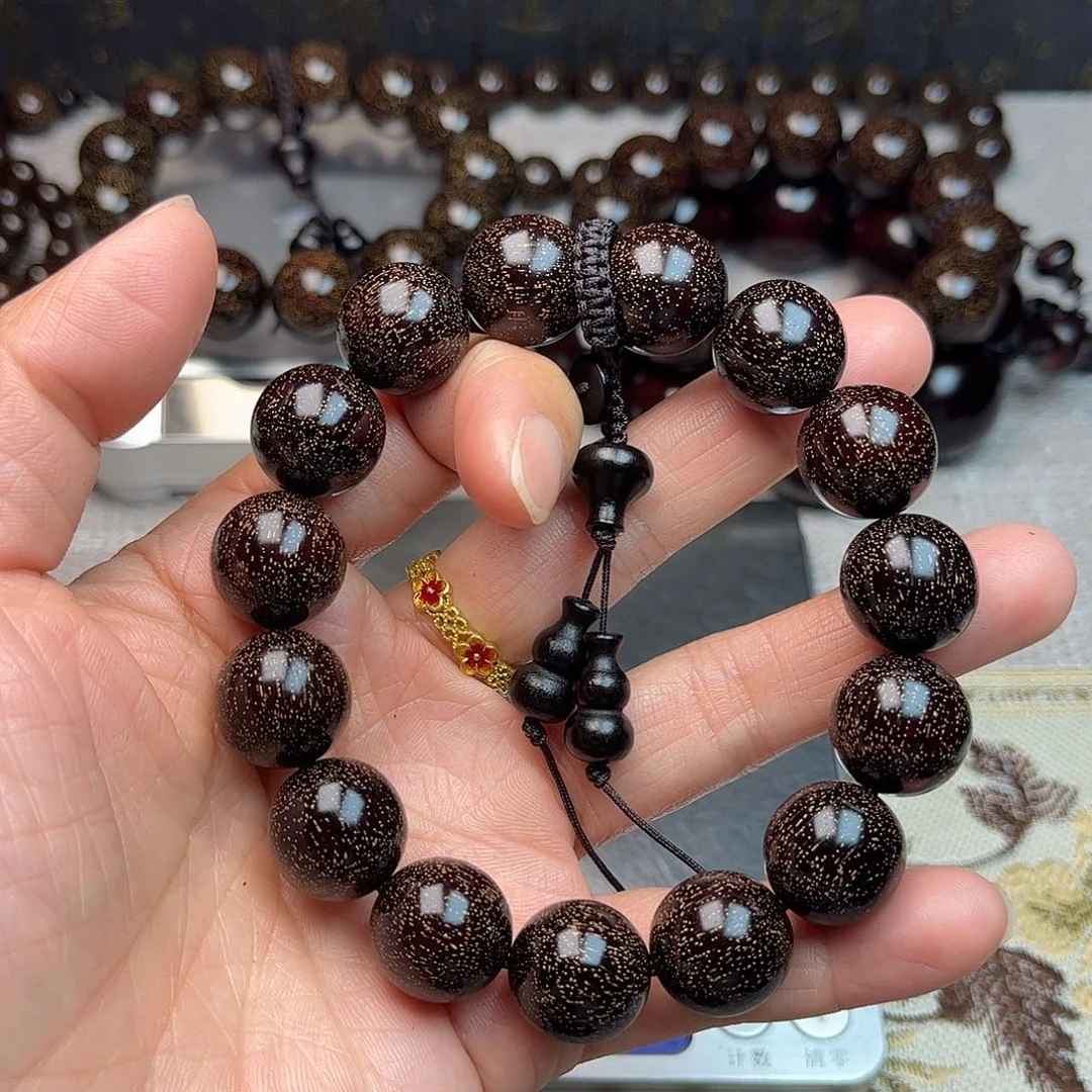 檀香紫檀（小叶紫檀）1.5 15颗 爆星