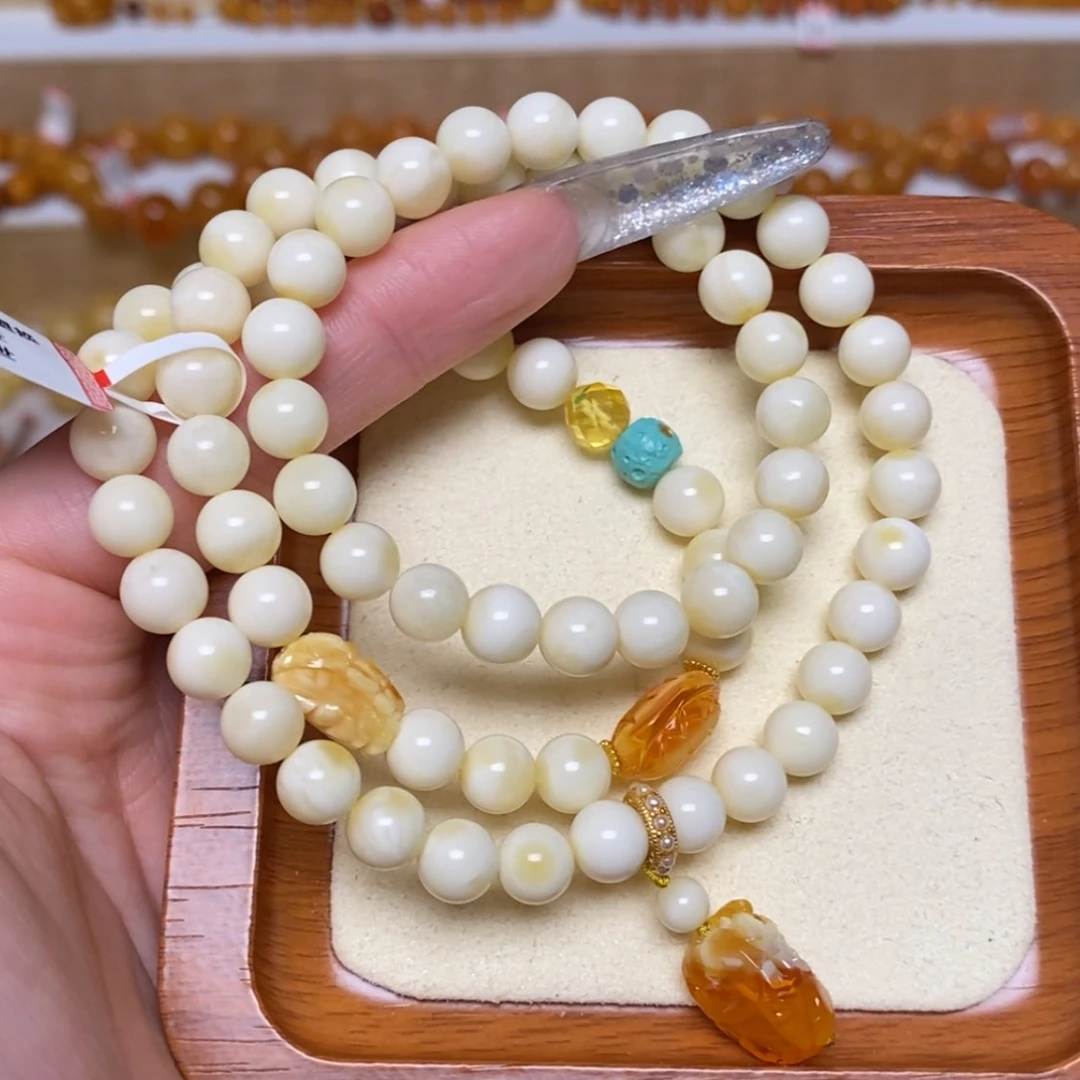 【闪购商品】未镶嵌蜜蜡手链手串