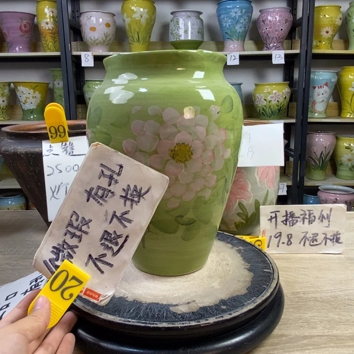 景德镇高温陶瓷花盆