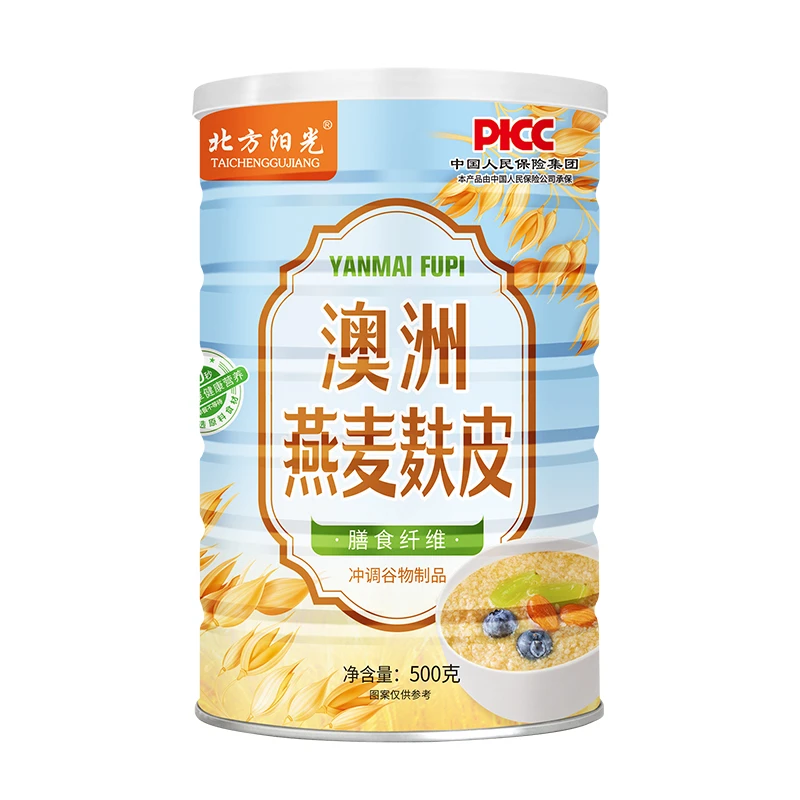 澳洲大片燕麦麸皮即食冲泡无蔗糖营养代餐早餐