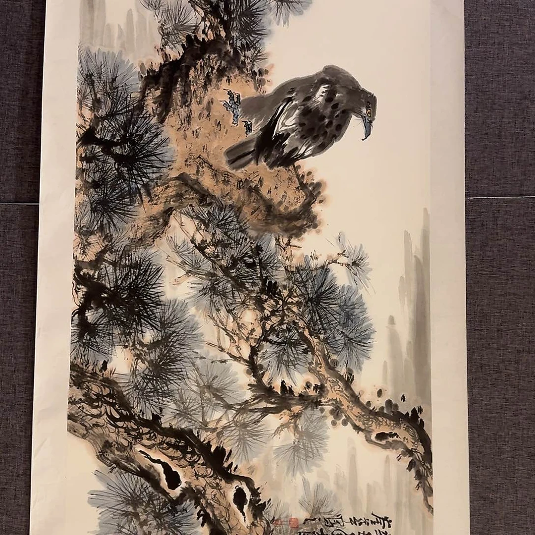 国画恽老师作品画作