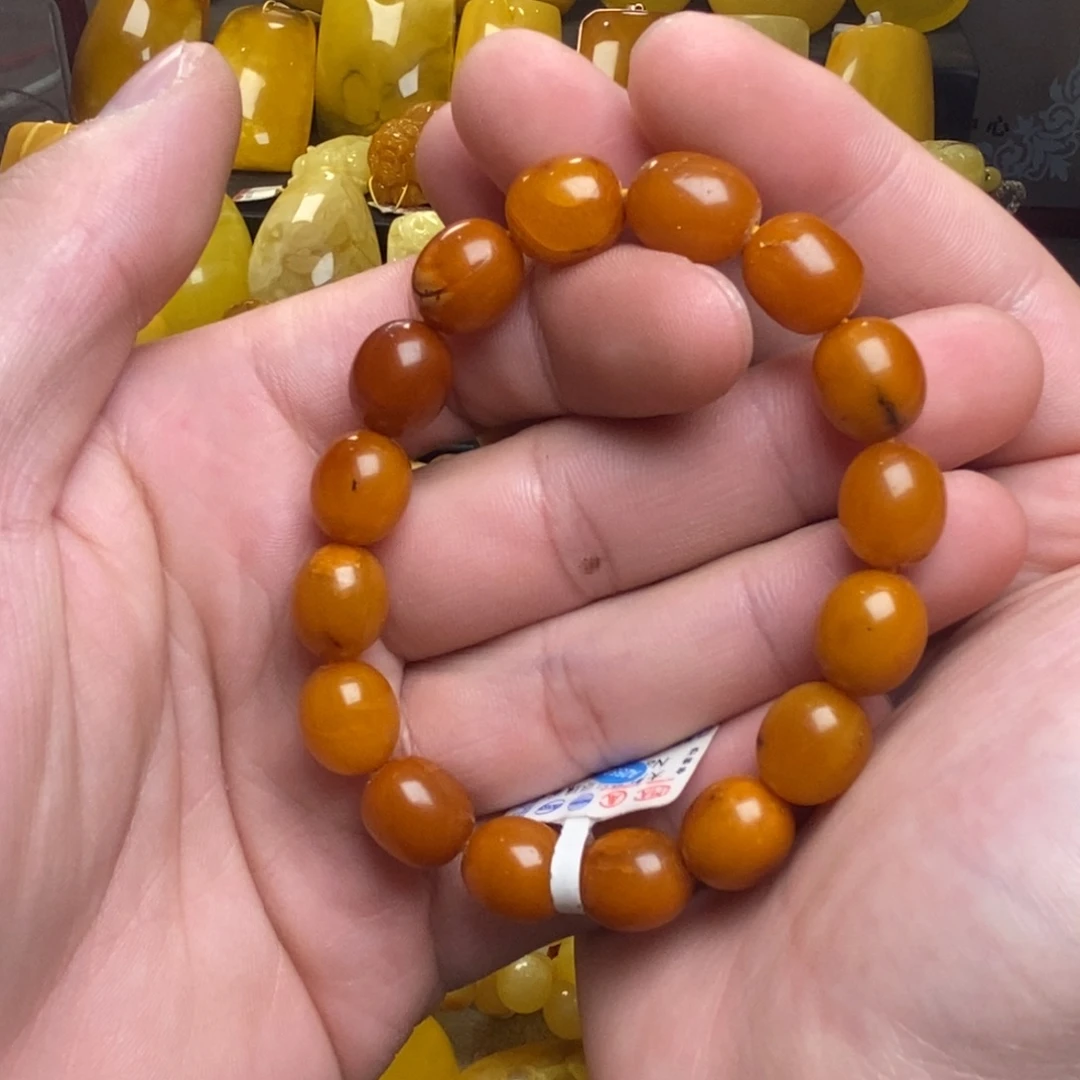 琥珀未镶嵌裸石蜜蜡