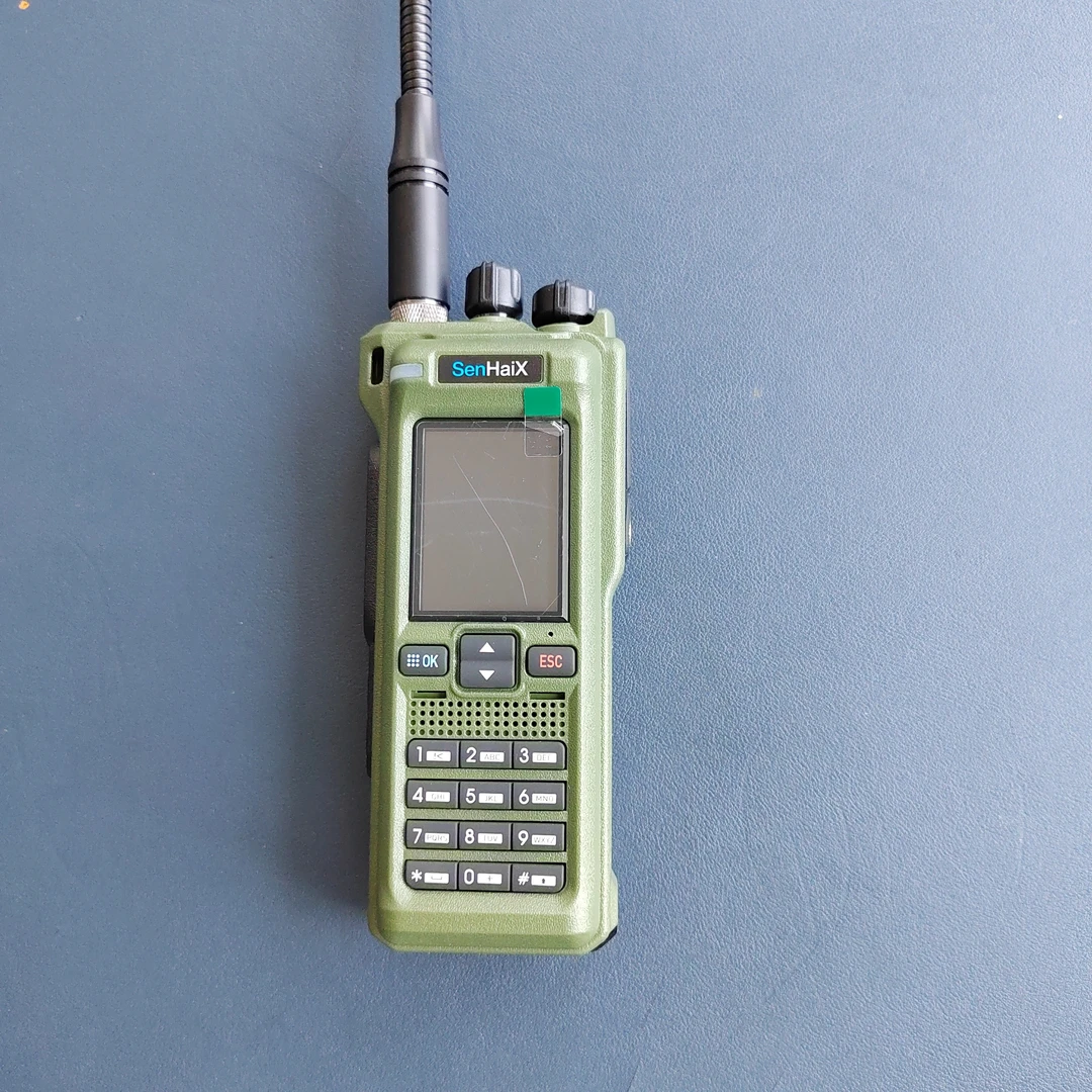 森海克斯GT12por对讲机改好散射新主板一键对频 手持对讲机