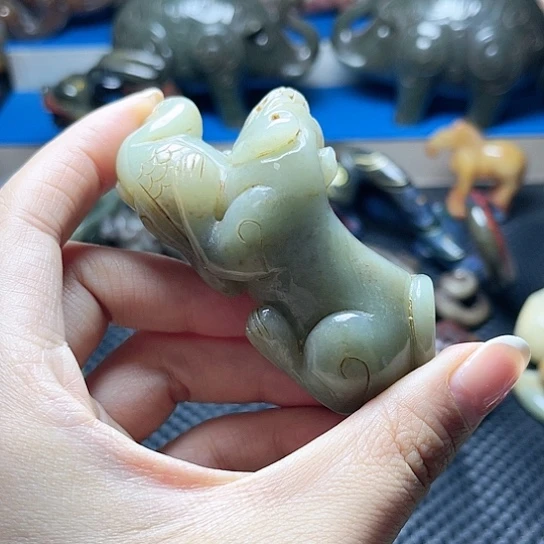 吊坠白玉菩提摆件