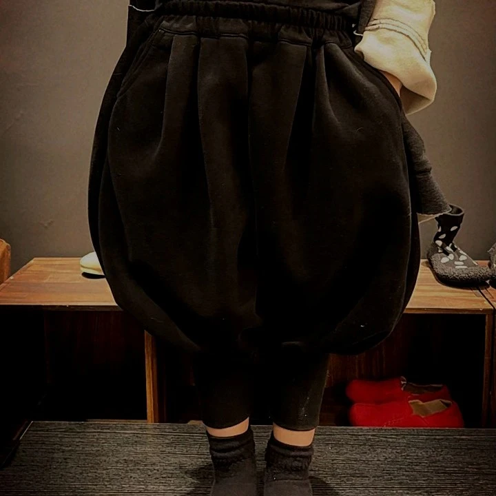 DD～男女童洋气韩系秋季卫裤束脚灯笼裤