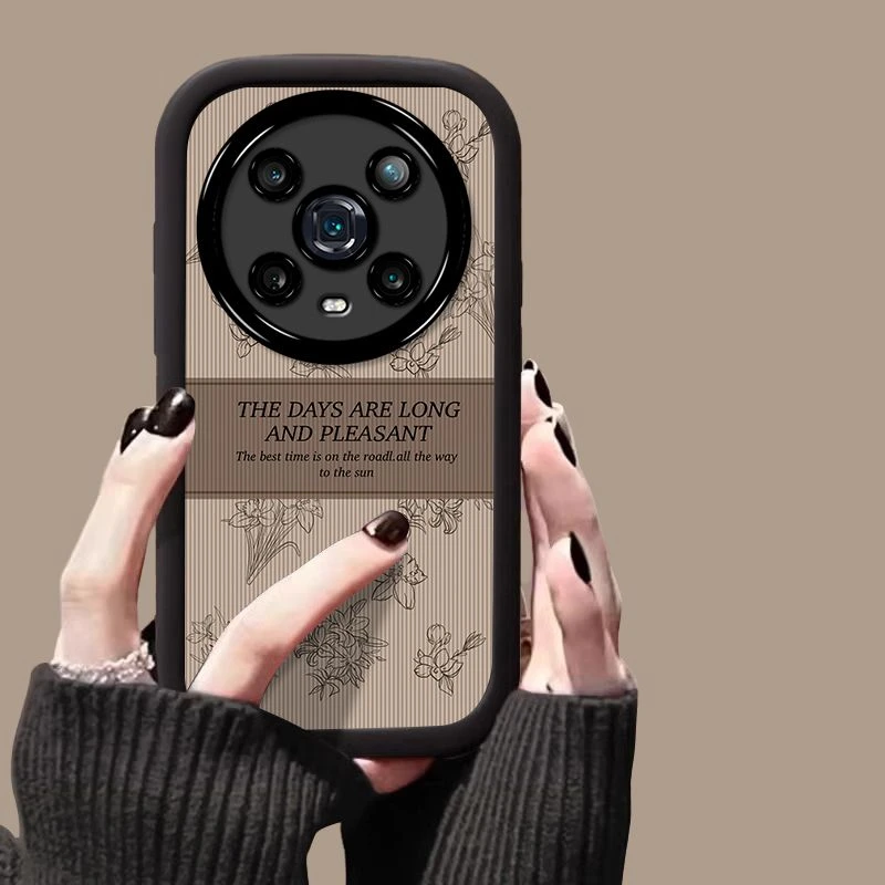 适用华为荣耀magic4pro手机壳高级感lge-an00软硅胶honormagic4保