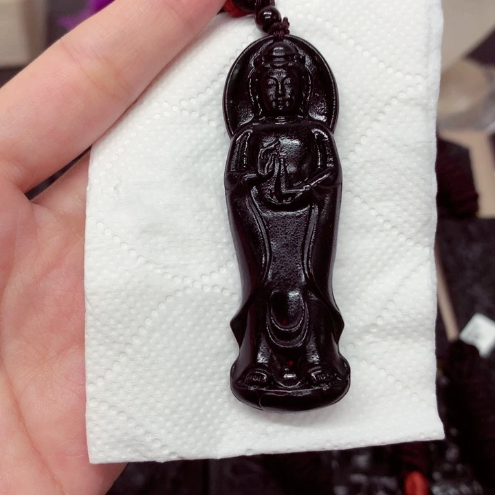 天然a货钢琴黑挂件