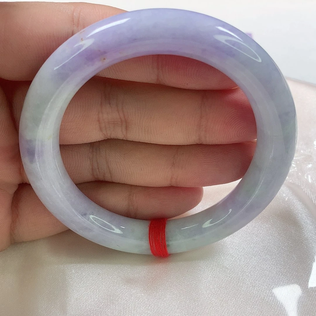 翡翠手镯（圆镯）未镶嵌385号