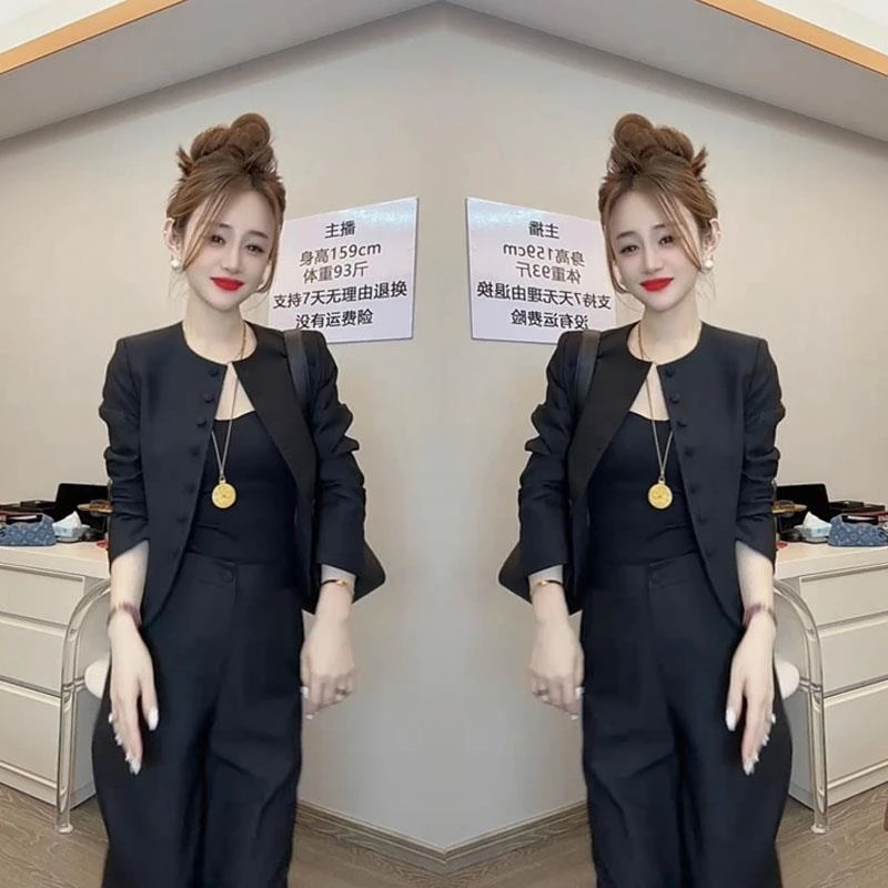 THEORY ERROR欧洲站时尚职业套装女2024秋新款单排扣修身显瘦西服