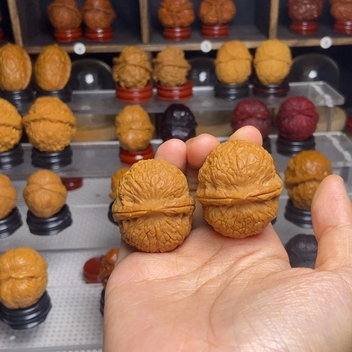 吊坠文玩核桃金钱蟒12