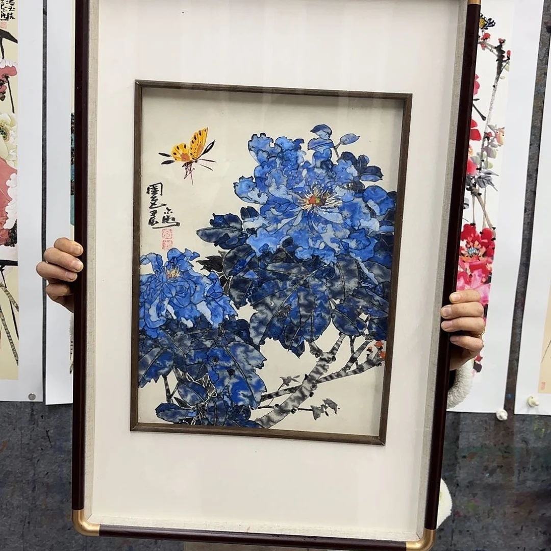 国画亲笔手绘原创