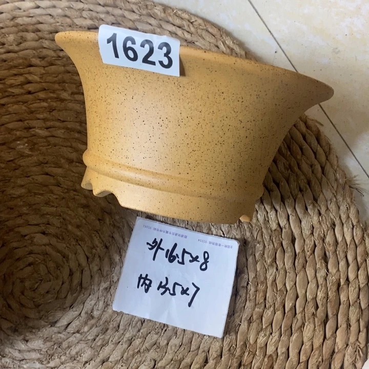 ~***y花盆紫砂福利柴烧3只1623