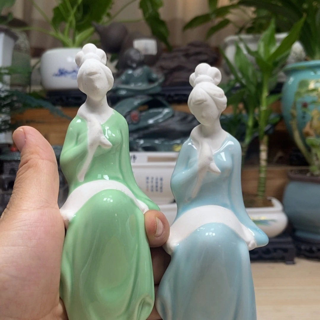 瓷片陶瓷花盆陶瓷艺术