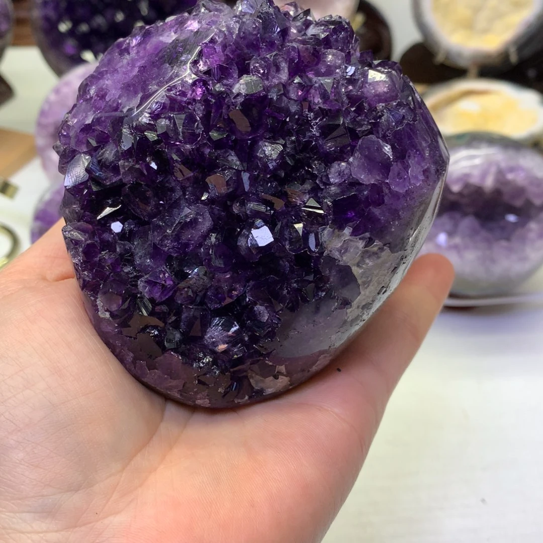 紫晶大型摆件（非配饰）未镶嵌