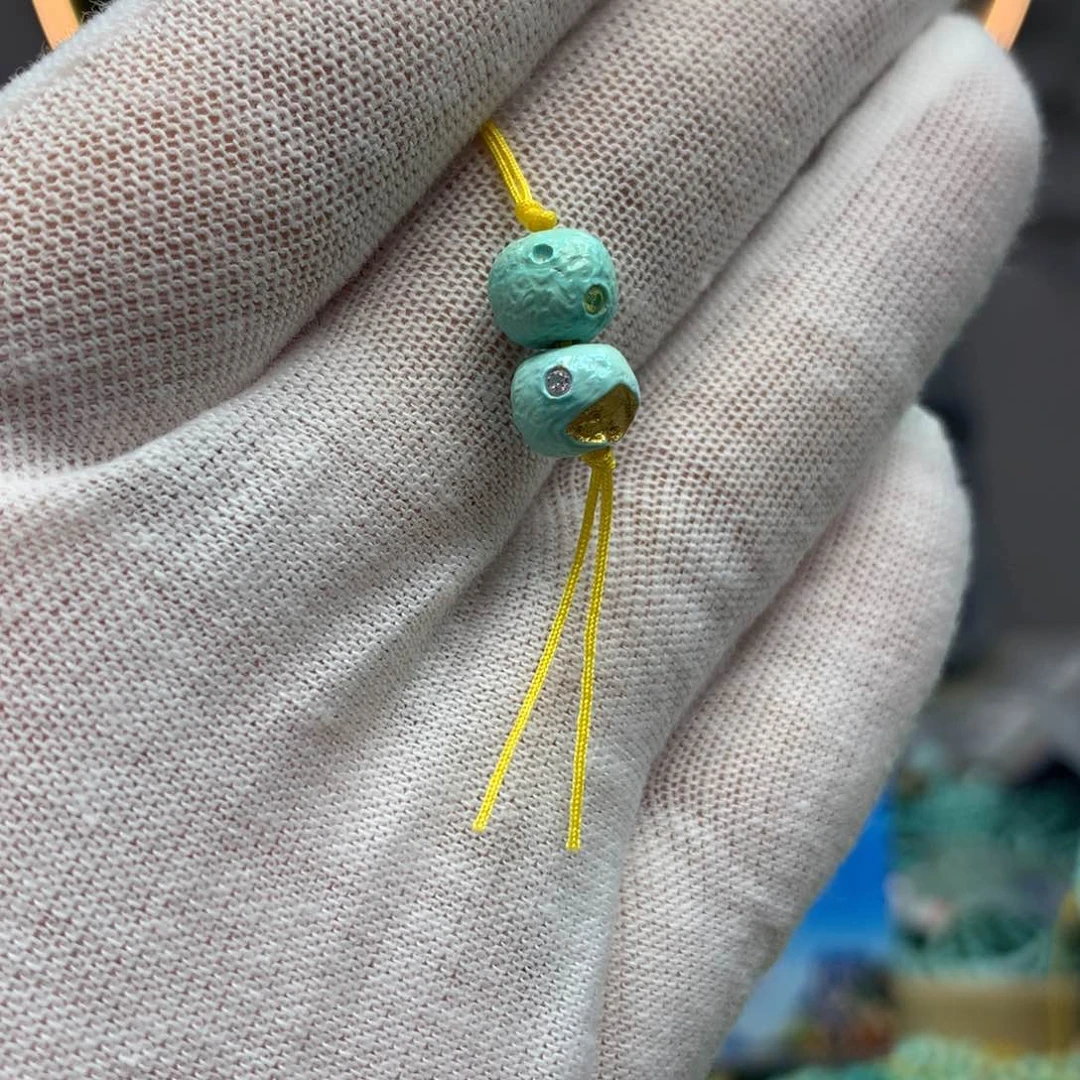 绿松石挂件未镶嵌