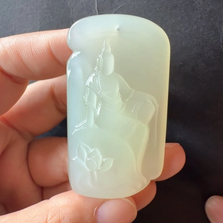 颈饰未镶嵌和田玉