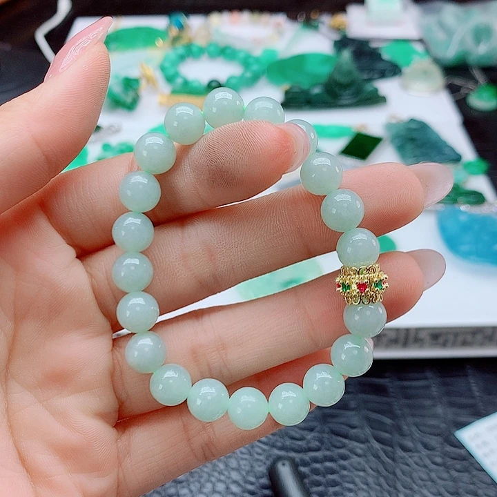 未镶嵌手链翡翠，