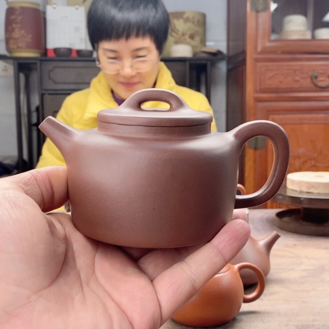 茶壶紫砂知*全手工艺的