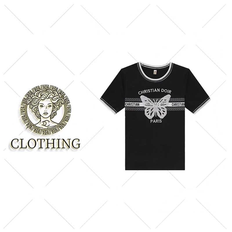 【CLOTHING/原创设计】A79113新款洋气百搭短袖25