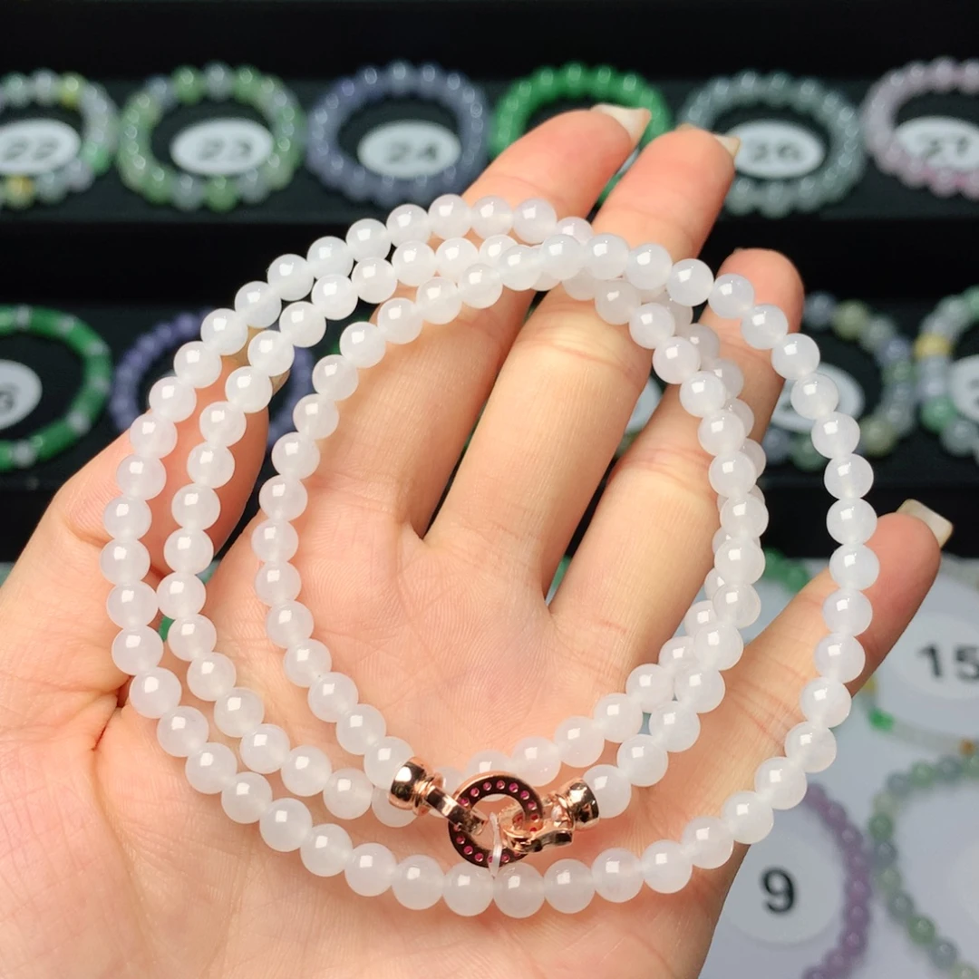 翡翠未镶嵌手链翡翠