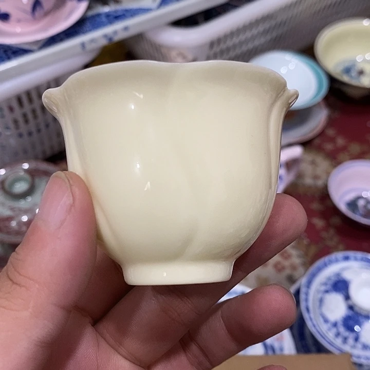 摆件陶景德镇陶瓷主人杯23345