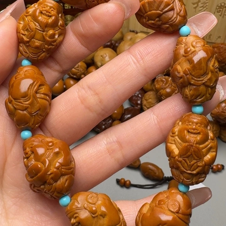 橄榄核手串/手链福利财神