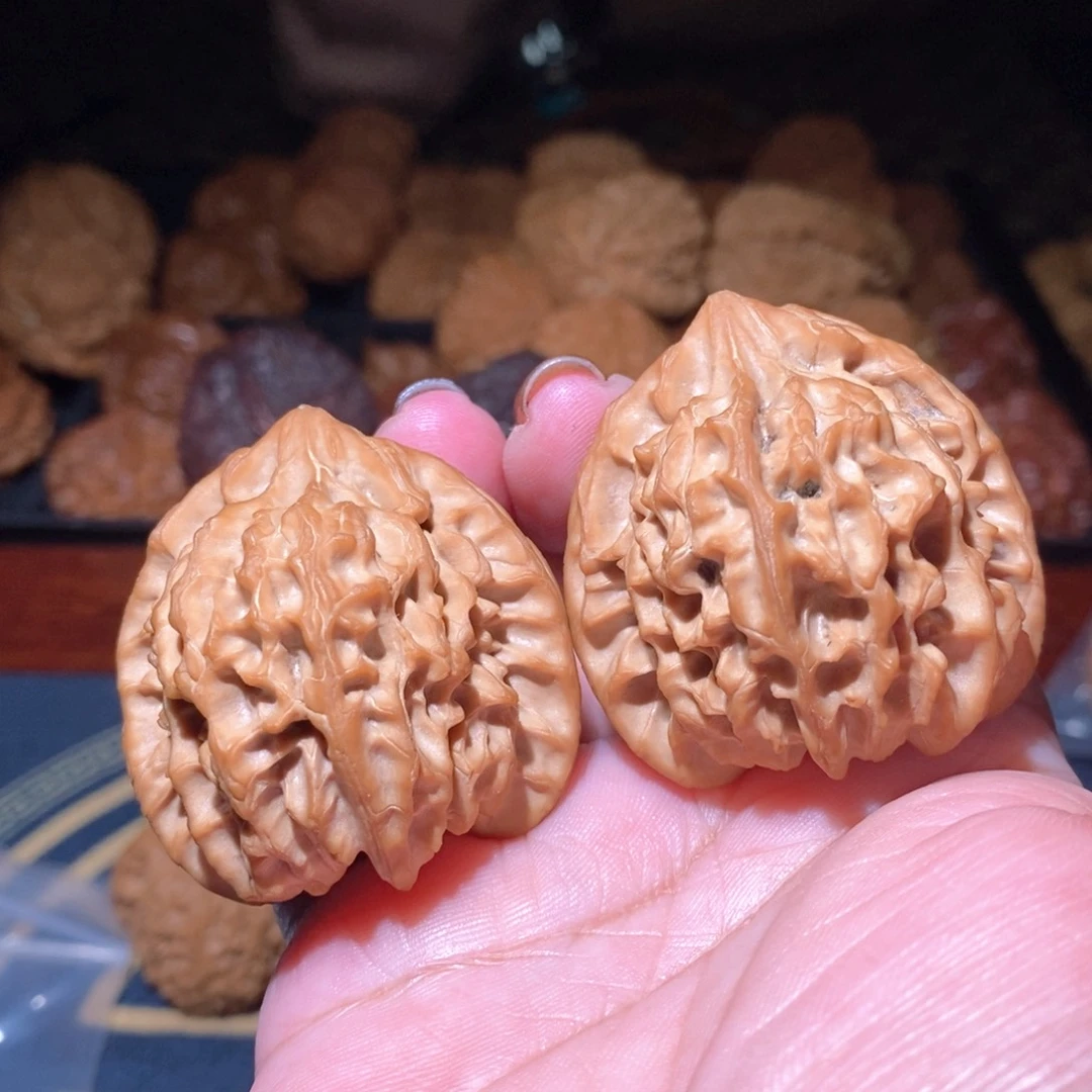 文玩核桃把件龙门涧41.5