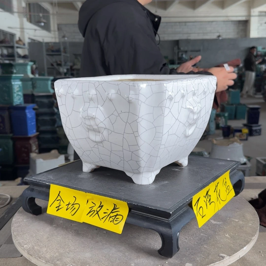 陶。一风堂石湾花盆