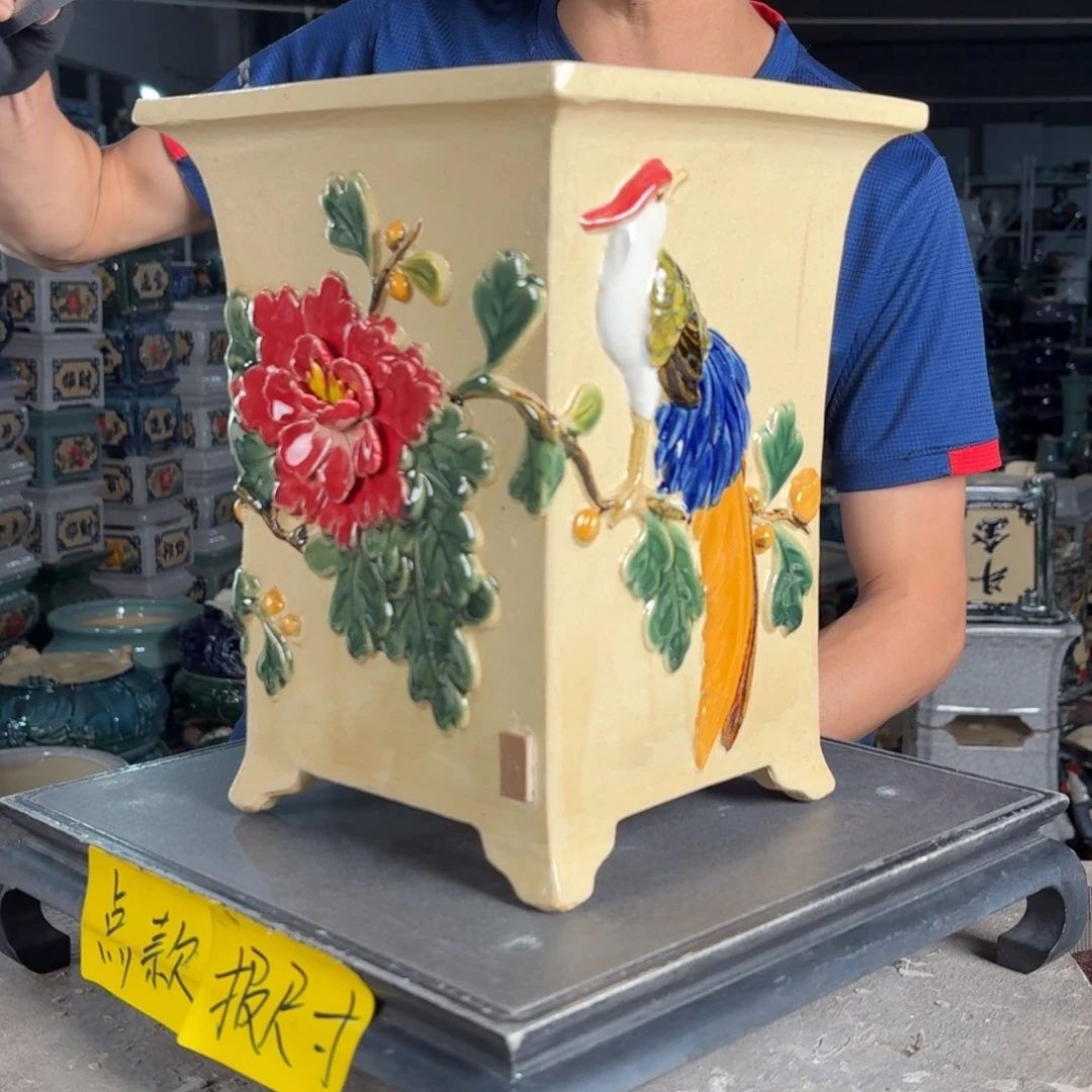 一风堂石湾花盆 内16*24