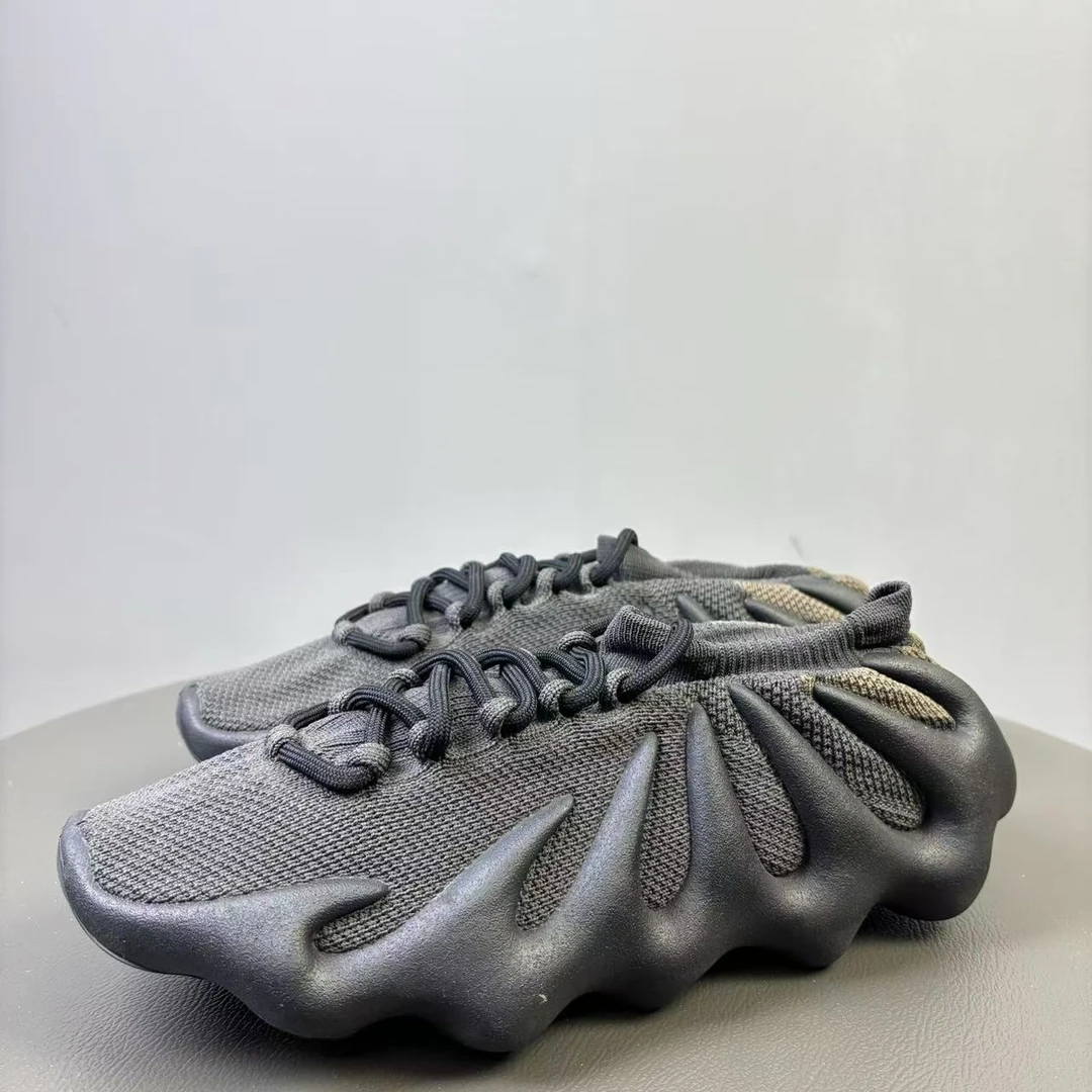 99新 maje 42码/yeezy450黑灰色 饺子鞋 休闲 非原盒