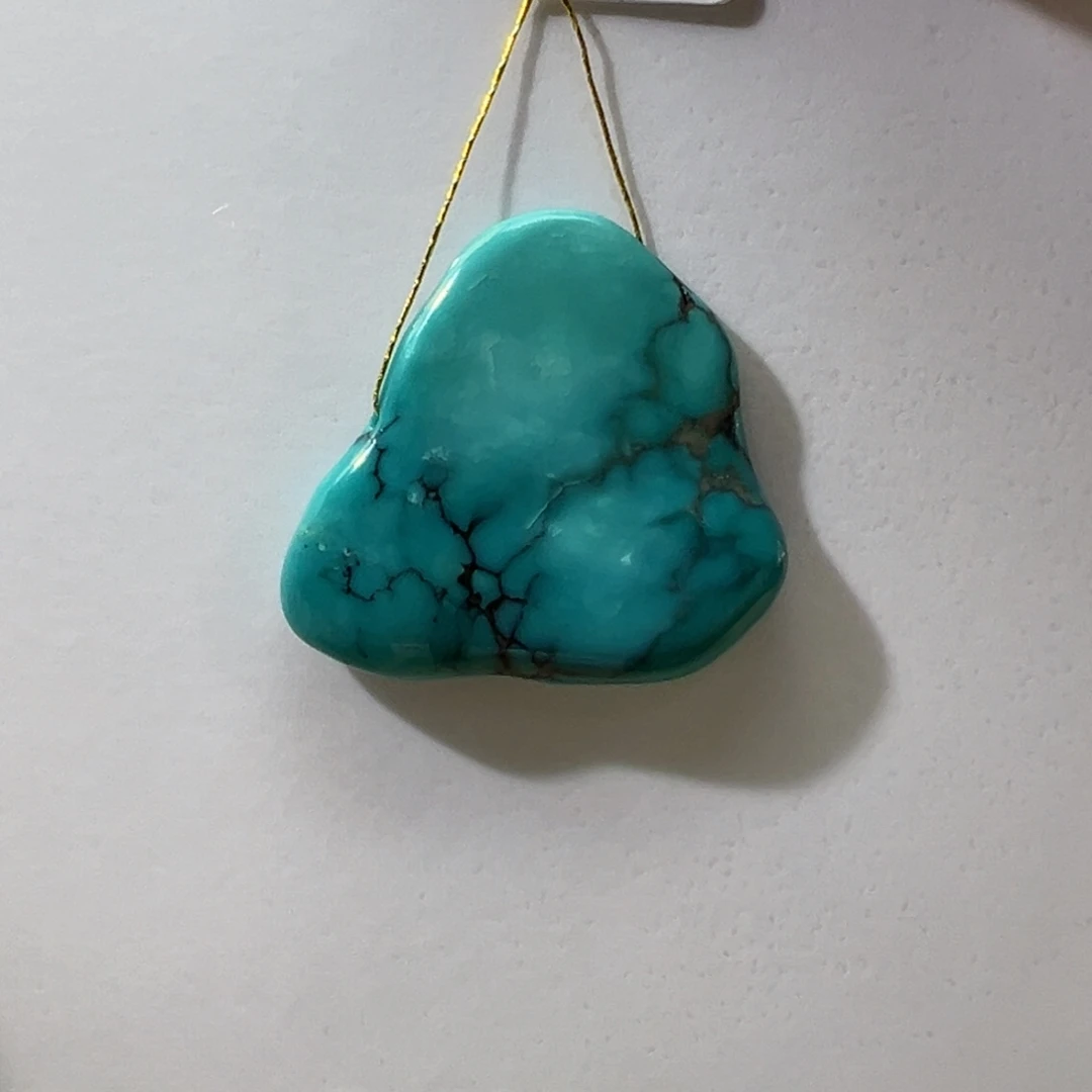绿松石未镶嵌挂件
