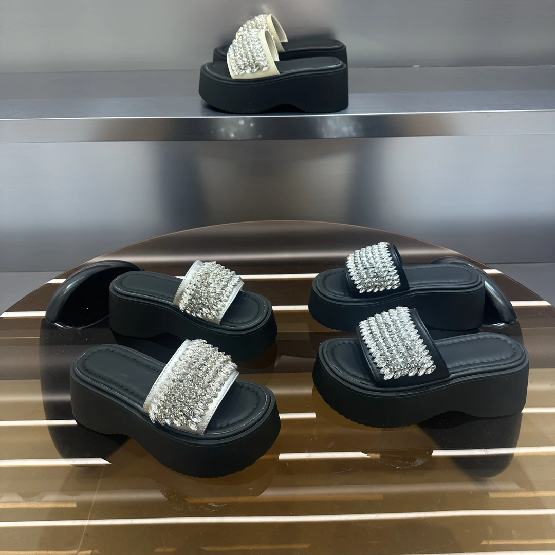 【三号】新款小个子厚底增高软底凉鞋夏季外穿沙滩鞋凉鞋