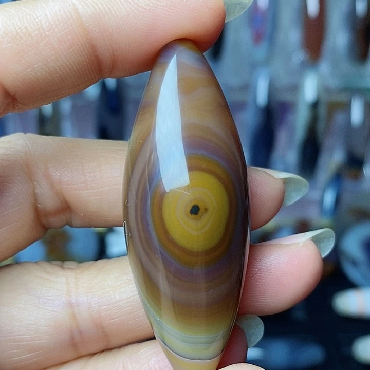 玛瑙/玉髓颈饰合金风***后