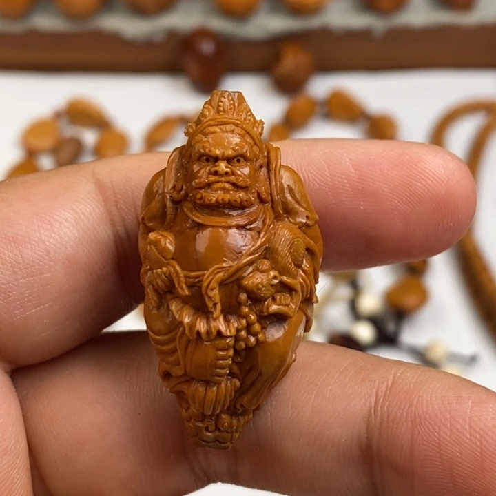 手串/手链橄榄核黄财神