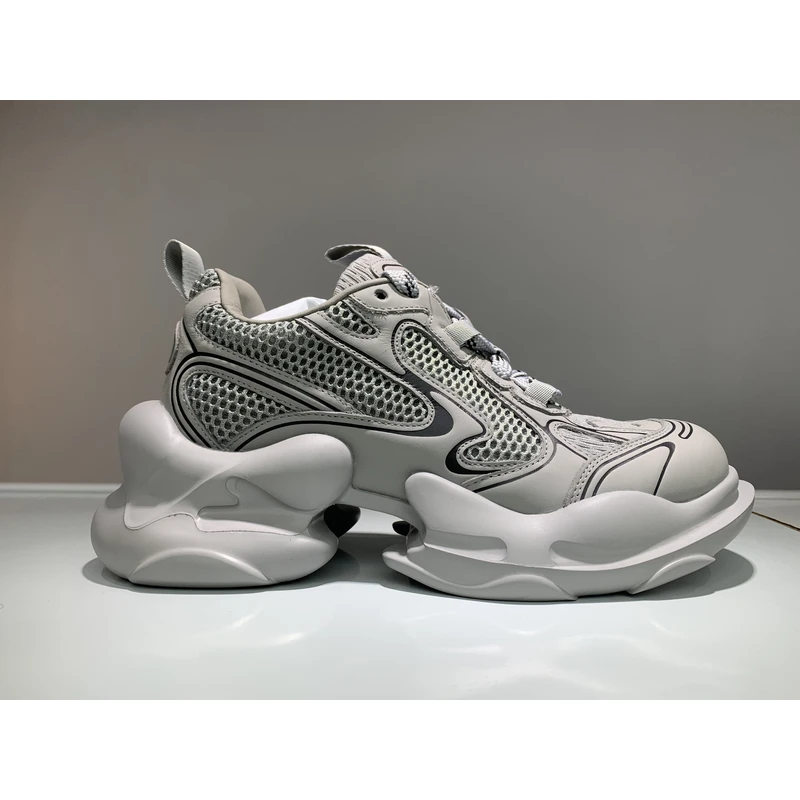 [轻奢]时尚女装灰色休闲老爹运动鞋 D2218-1