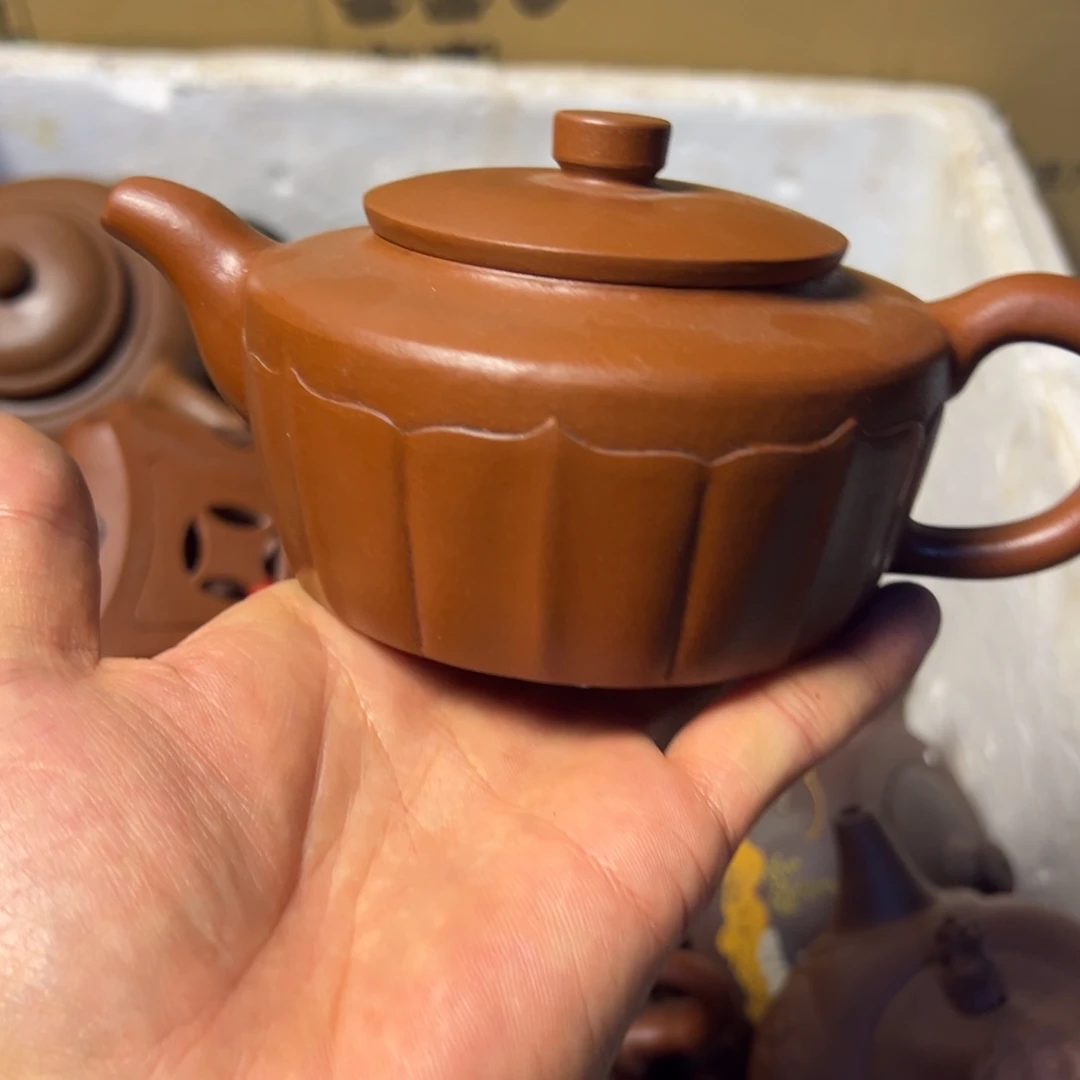 紫砂茶壶宜兴原矿紫砂壶300毫升容量